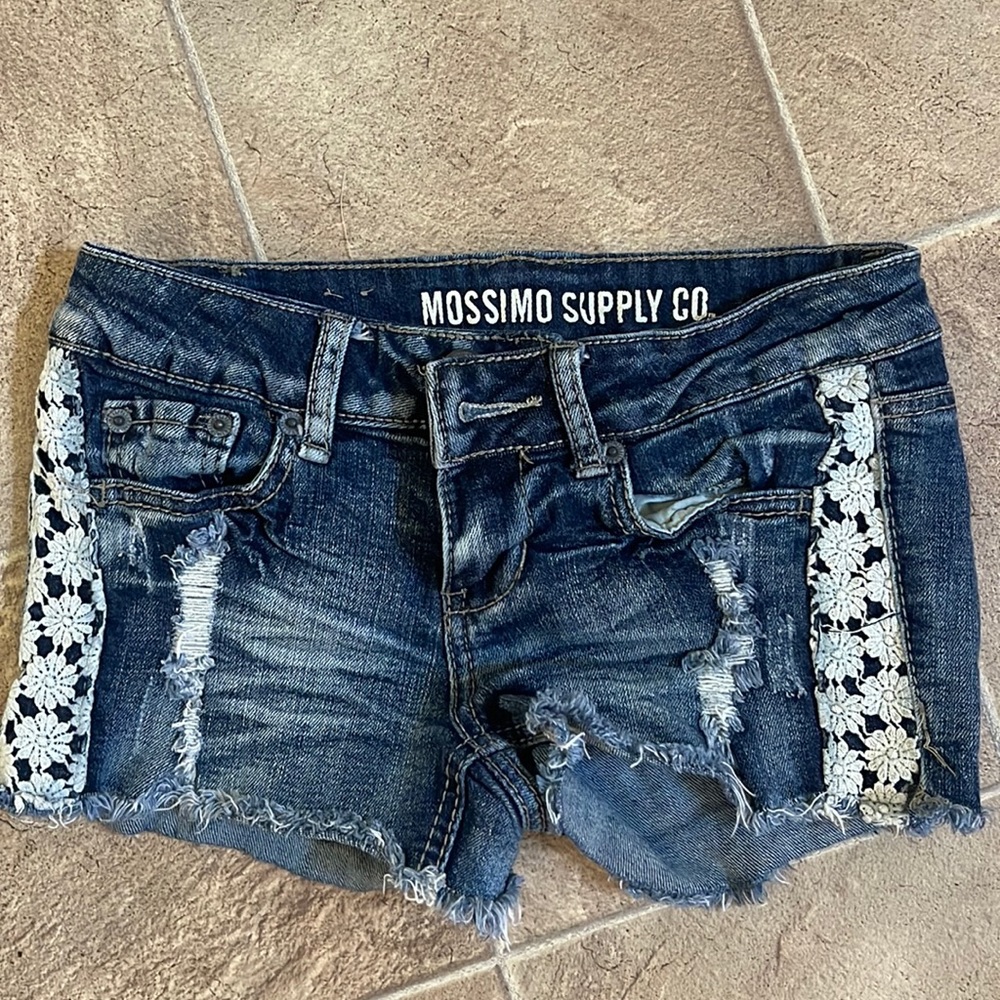 Jean shorts that were never worn
